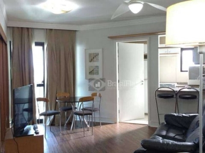 Flat com 2 dormitórios para alugar, 60 m² por R$ 3.700/mês - Paraíso - São Paulo/SP