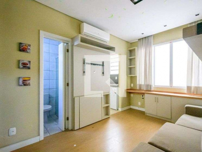 Kitnet / stúdio para aluguel - centro histórico, 1 quarto, 27 m² - porto alegre