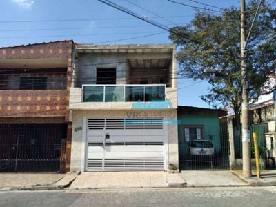 Sobrado com 3 dormitórios à venda, 192 m² por R$ 530.000,00 - Jardim Sônia Maria - Mauá/SP