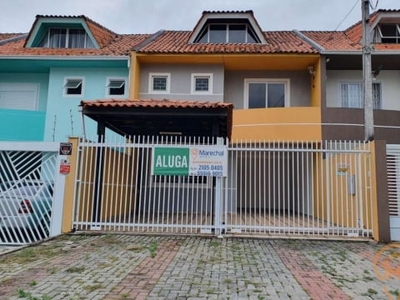 Sobrado com 3 quartos para alugar, 160.00 m2 por R$2500.00 - Boqueirao - Curitiba/PR