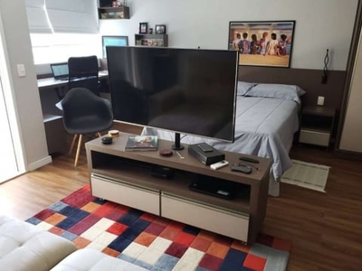 Studio com 1 dormitório à venda, 45 m² por r$ 520.000 - tamboré - santana de parnaíba/sp