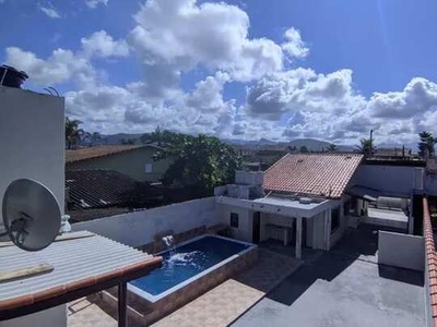 Casa com 4 vagas de Garagem e PISCINA no Florida Mirim - Mongaguá - SP