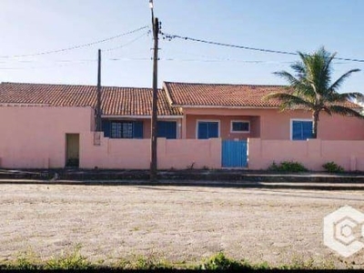 Casa com 5 dormitórios, 240 m² - venda por r$ 600.000,00 ou aluguel por r$ 2.300,00/mês - jardim star - peruíbe/sp