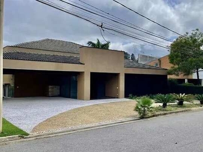 Casa Mobiliada com 5 suítes para alugar, 850 m² por R$ 55.000/mês - Tamboré 02 -SP