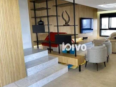 Cobertura com 3 quartos e 3 vagas para alugar, 215 m² pacote por R$ 55.200/mês - Vila Olím