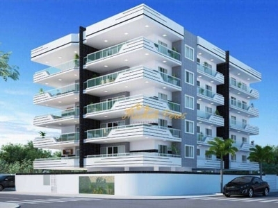 Excelente apartamento próximo da praia de costazul, com 2 quartos à venda, 80 m² - costazul - rio das ostras/rj