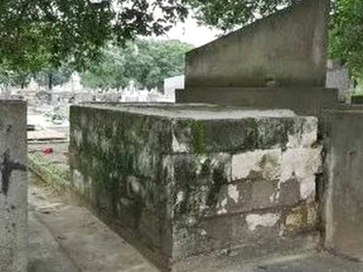Jazigo no Cemitério São Francisco Xavier (único proprietário