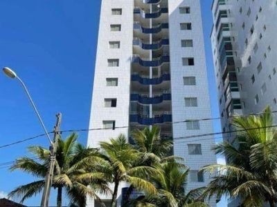 Apartamento com 3 dormitórios à venda, 127 m² por r$ 360.400,00 - centro - mongaguá/sp