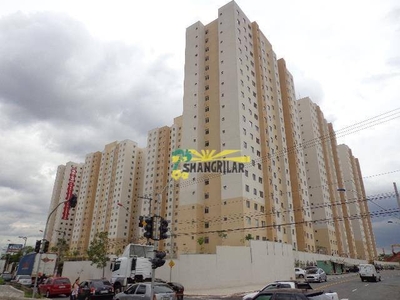 Apartamento com 3 dormitórios para alugar, 54 m² por R$ 1.834,27/mês - Canhema - Diadema/S