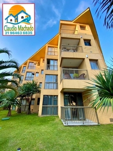 Apartamento de 01 quartos 52m² lado praia - Reserva do Sahy - Aldeia dos Reis - Mangaratib