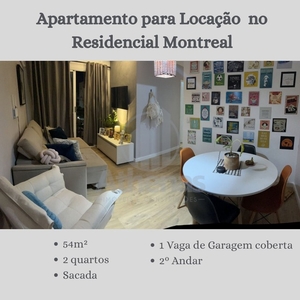 Apartamento para aluguel possui 54 metros quadrados com 2 quartos próximo ao Centro Políti