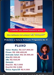 Apartamento para venda com 45 metros quadrados com 2 quartos