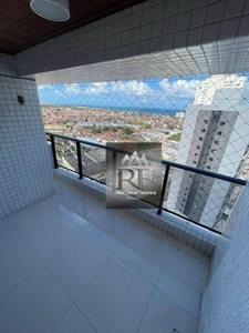 Apartamento vista para o mar no coração de natal, com 3 dormitórios, 120 m² venda por R$