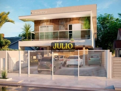 Casa com 2 quartos à venda no balneário maracanã, praia grande , 59 m2 por r$ 240.000