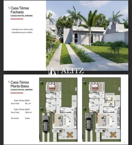 Cond. horizontal casa com 3 quartos à venda, 258.0m²