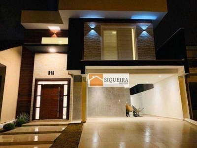Condomínio ibiti royal - casa com 3 dormitórios para alugar, 262 m² por r$ 6.826/mês - condomínio ibiti royal park - sorocaba/sp