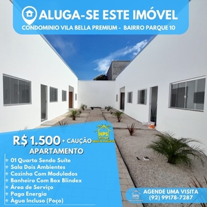 Condominio Vila Bella Premium 1 Quarto / Bairro Parque 10