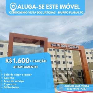 Condominio Vista Dos Jatobas / 2 quartos - Bairro Planalto