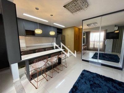 Flat com 1 dormitório para alugar, 39 m² por R$ 2.875,00/mês - Setor Bueno - Goiânia/GO