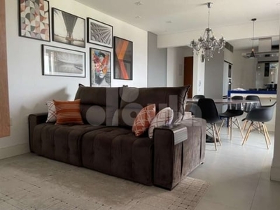 Lindo apartamento no bairro campestre, sto andre, com 98m², 3 dormitórios, 1 suite, móveis planejados e sacada gourmet, 2 vagas de garagem