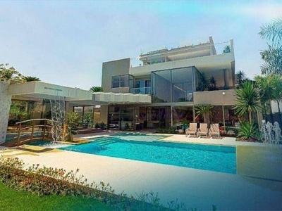 Magnifica mansão com 7 suítes à venda, 1000 m² por r$ 22.000.000 no golf clube de riviera de são lourenço - bertioga/sp