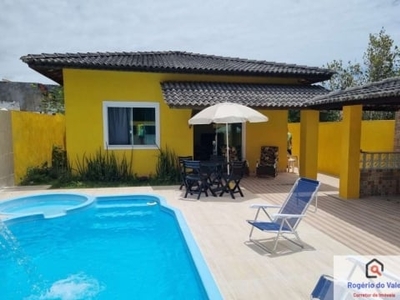 Aluguel anual casa cond. arembepe aquaville 3/4 - suíte, piscina e área gourmet