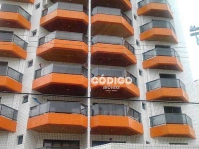 Apartamento à venda, 74 m² por r$ 395.000,00 - praia da enseada - guarujá/sp