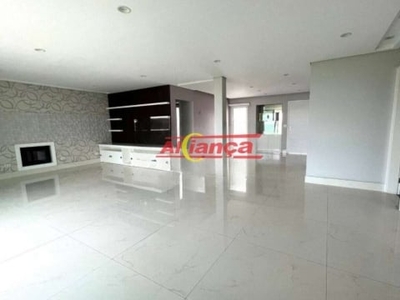 Apartamento com 4 dorm. e 5 banheiros , 220m² em guarulhos - vila progresso - por r$ 10,000,00