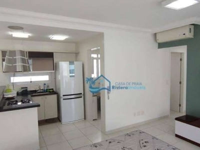 Apartamento com 4 dormitórios para alugar, 109 m² por r$ 14.000,00/mês - riviera módulo 07 - bertioga/sp