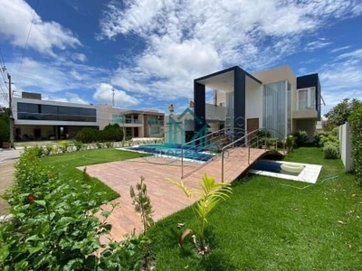 Casa alto padrão à venda em condomínio, duplex com 4 suítes, piscina em marechal deodoro - residencial granville alagoas