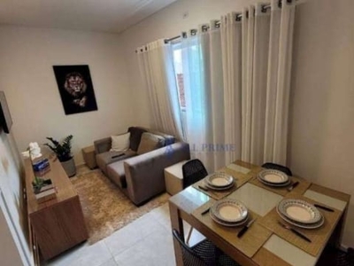 Casa com 2 dormitórios para alugar, 48 m² por r$ 2.200,01/mês - mirim - praia grande/sp