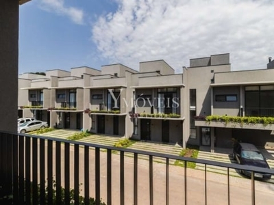 Casa em condomínio fechado com 3 quartos à venda na rua david tows, 124, xaxim, curitiba por r$ 1.250.000