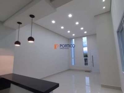 Para locação casa terrea 3 suítes em condominio fontanario, em paulinia-sp