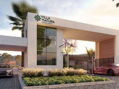 Terreno à venda, 1000 m² por r$ 435.000,00 - condomínio villa natura - lagoa santa/mg