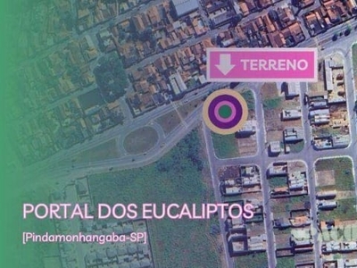 Terreno à venda, 430 m² por r$ 430.000,00 - portal dos eucaliptos - pindamonhangaba/sp