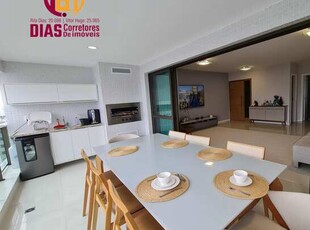 Alugo em exclusividade Apartamento 195m2 no Resort Le Parc , 4 suítes, 4 vagas, armários