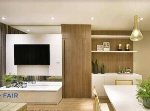 Apartamento com 1 dormitório para alugar, 74 m² por R$ 12.000,00/mês - Vila Nova Conceição