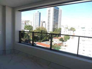 Apartamento com 4 quartos para alugar no bairro Serra, 150m²