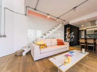 Apartamento/Loft com 1 dormitório e 74m² à venda e para Locação, Vila Nova Conceição, São