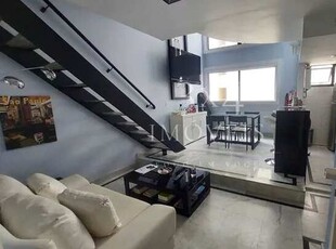 Cobertura com 1 dormitório, 90 m² - venda por R$ 1.260.000 ou aluguel por R$ 9.543/mês - I