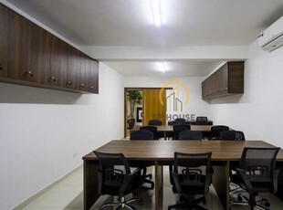 Sala comercial mobiliada para locação no Jardim das Acácias, 30m², 1 sala, 1 vaga