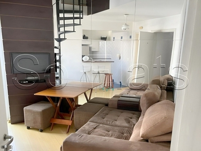 Apartamento em Itaim Bibi, São Paulo/SP de 40m² 1 quartos para locação R$ 3.800,00/mes