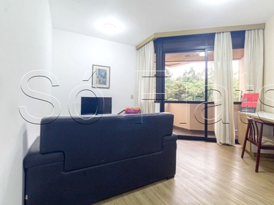 Apartamento em Paraíso do Morumbi, São Paulo/SP de 34m² 1 quartos para locação R$ 1.250,00/mes