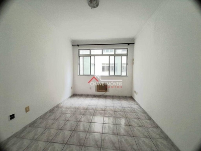 Apartamento em Pompéia, Santos/SP de 53m² 1 quartos para locação R$ 2.200,00/mes