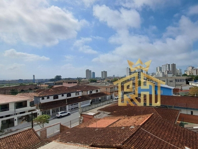 Apartamento em Vila Caiçara, Praia Grande/SP de 60m² 2 quartos à venda por R$ 284.000,00