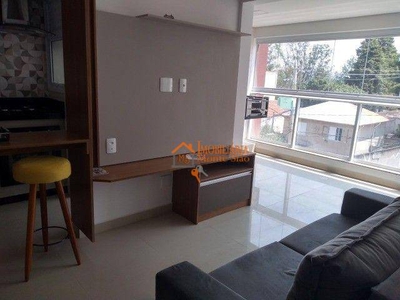 Apartamento em Vila Galvão, Guarulhos/SP de 55m² 2 quartos à venda por R$ 457.000,00 ou para locação R$ 3.400,00/mes