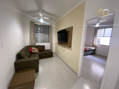 Apartamento em Vila Guilhermina, Praia Grande/SP de 48m² 1 quartos à venda por R$ 182.000,00