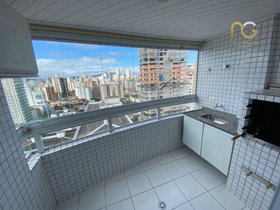 Apartamento em Vila Guilhermina, Praia Grande/SP de 72m² 2 quartos à venda por R$ 426.000,00