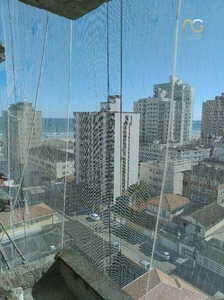 Apartamento em Vila Guilhermina, Praia Grande/SP de 76m² 2 quartos à venda por R$ 564.000,00