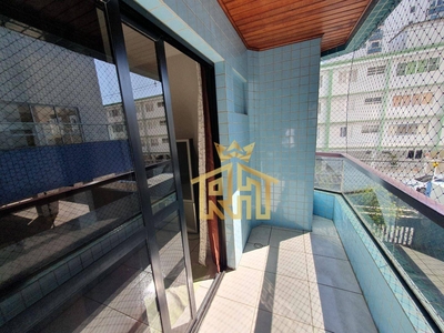 Apartamento em Vila Guilhermina, Praia Grande/SP de 84m² 2 quartos à venda por R$ 374.000,00